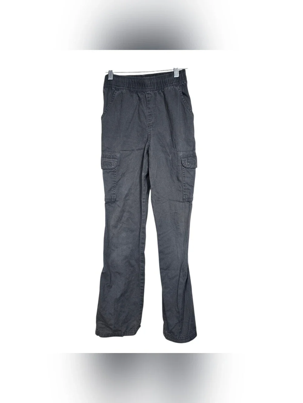 The Children's Place Gray Pull On Pants 12 Adjustable Waist